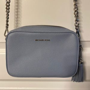 Michael Kors Ginny Leather Crossbody Bag